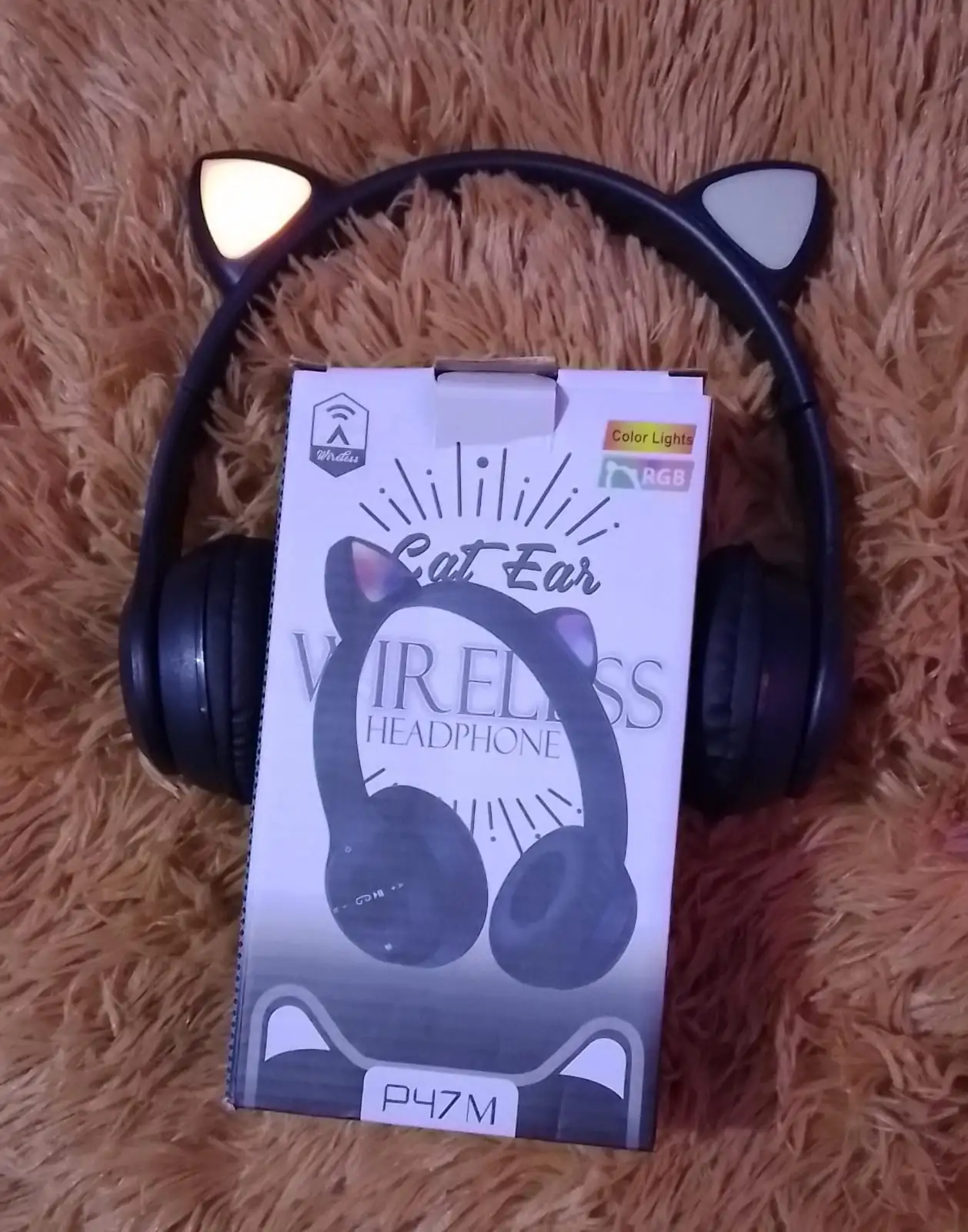 Auriculares p47 oreja de gato 4