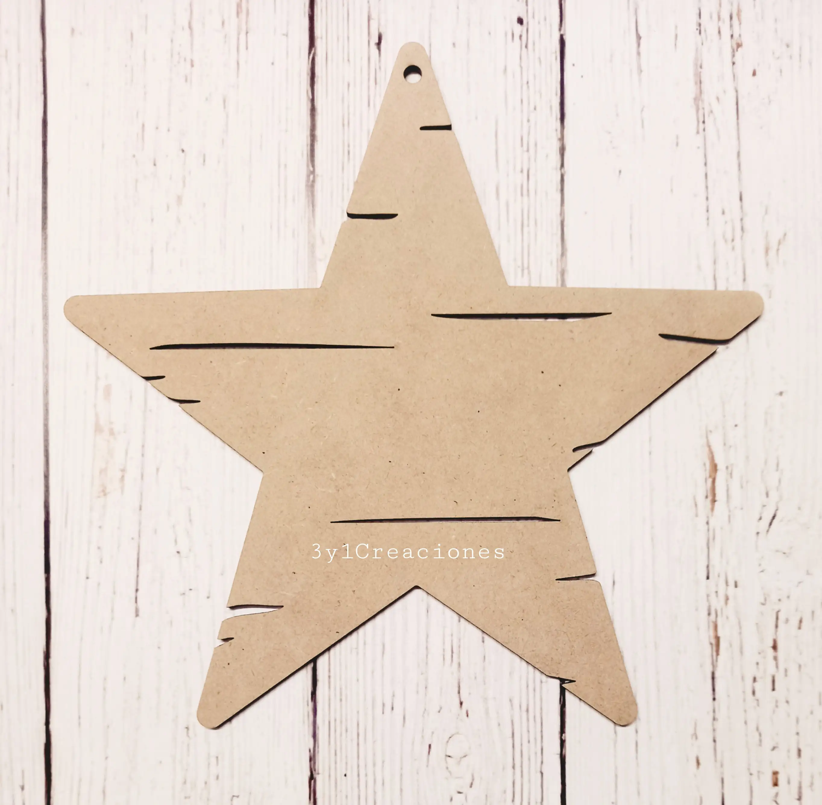 FIGURA ESTRELLA CON RANURAS 2