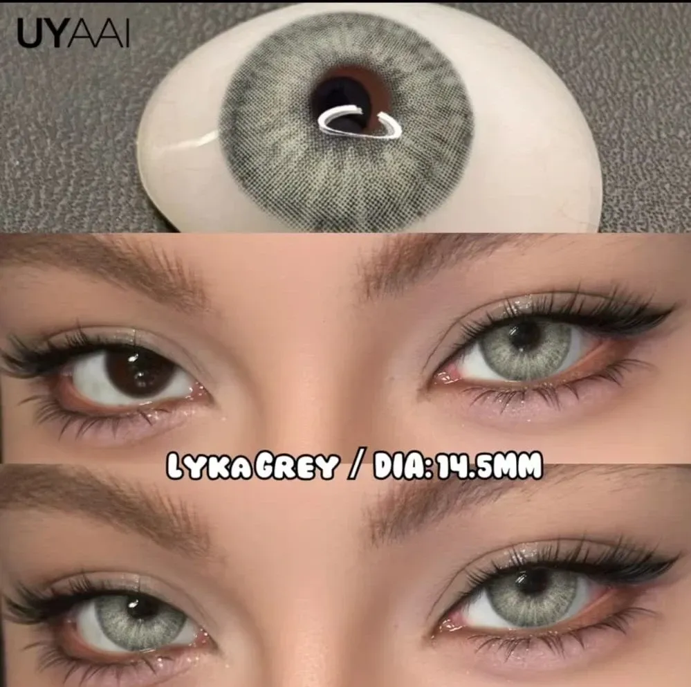 Lentes de contacto - Referencia: LYKA GREY 3