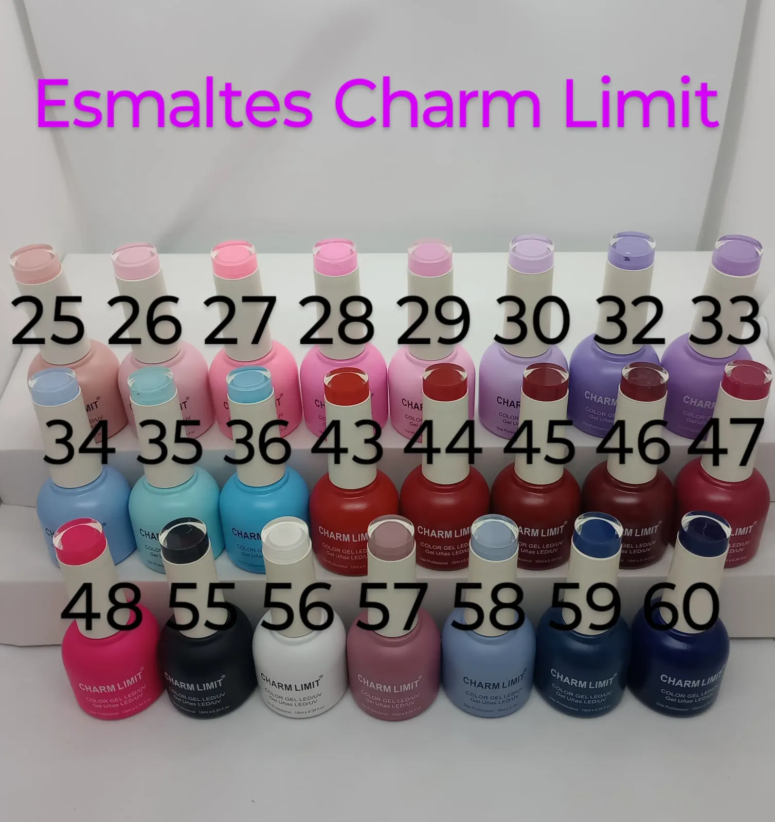 Esmaltes Charm Limit nueva edición  2