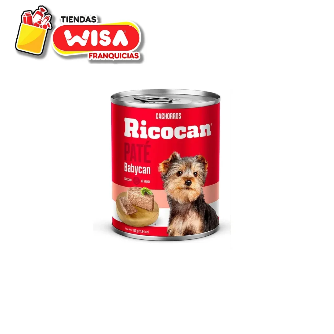 Ricocan Cachorros Paté Babycan 330 G