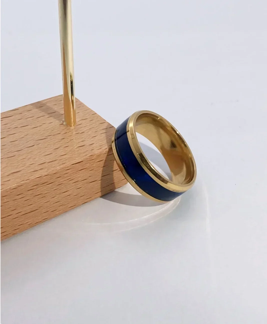 Argolla caballero azul 