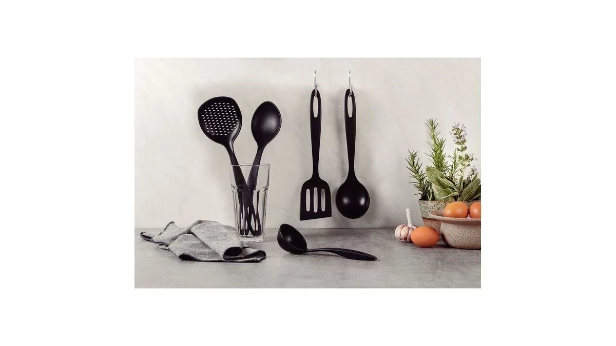 Juego de Utensilios Tramontina de Nylon 5 Pzas