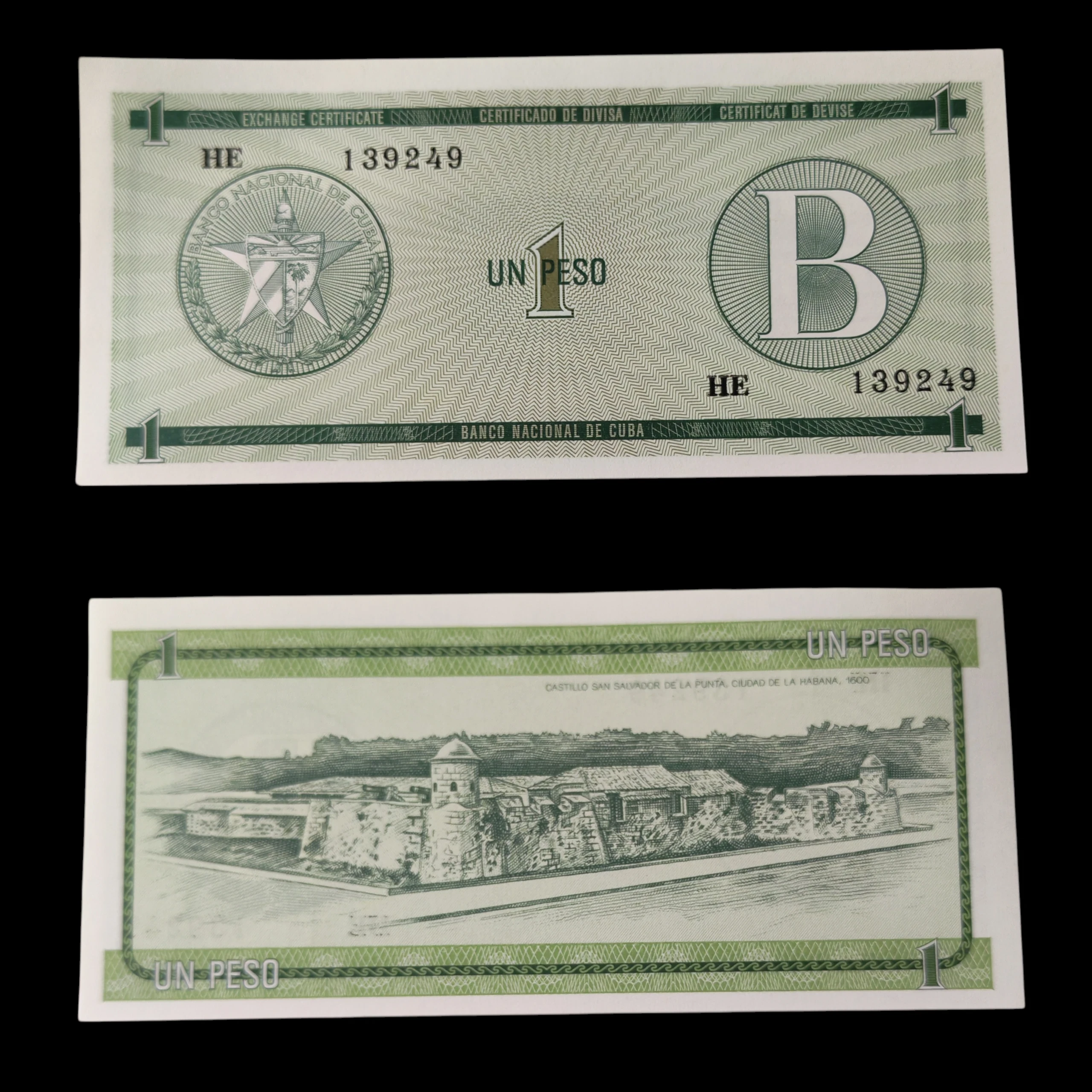 ° Cuba 1 peso, UNC