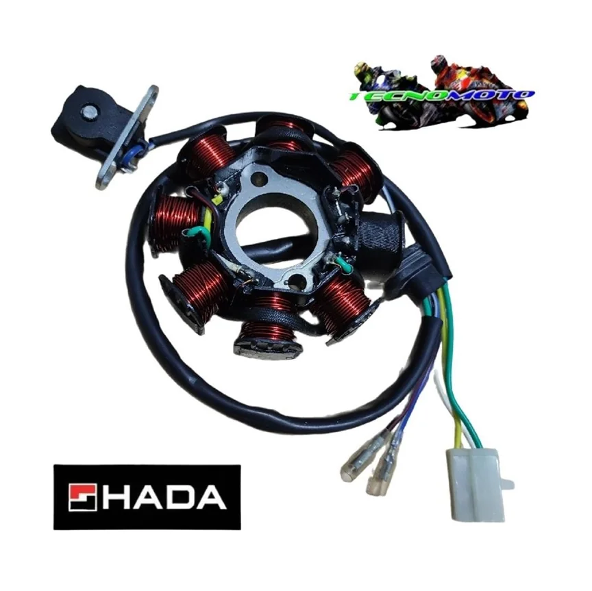 ESTATOR G. 110 SMASH -8 CAMPOS  -MAGNETO  [HADA] -42935