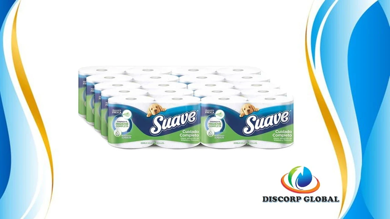 PAPEL SUAVE VERDE 8ROLL x 6 PQT