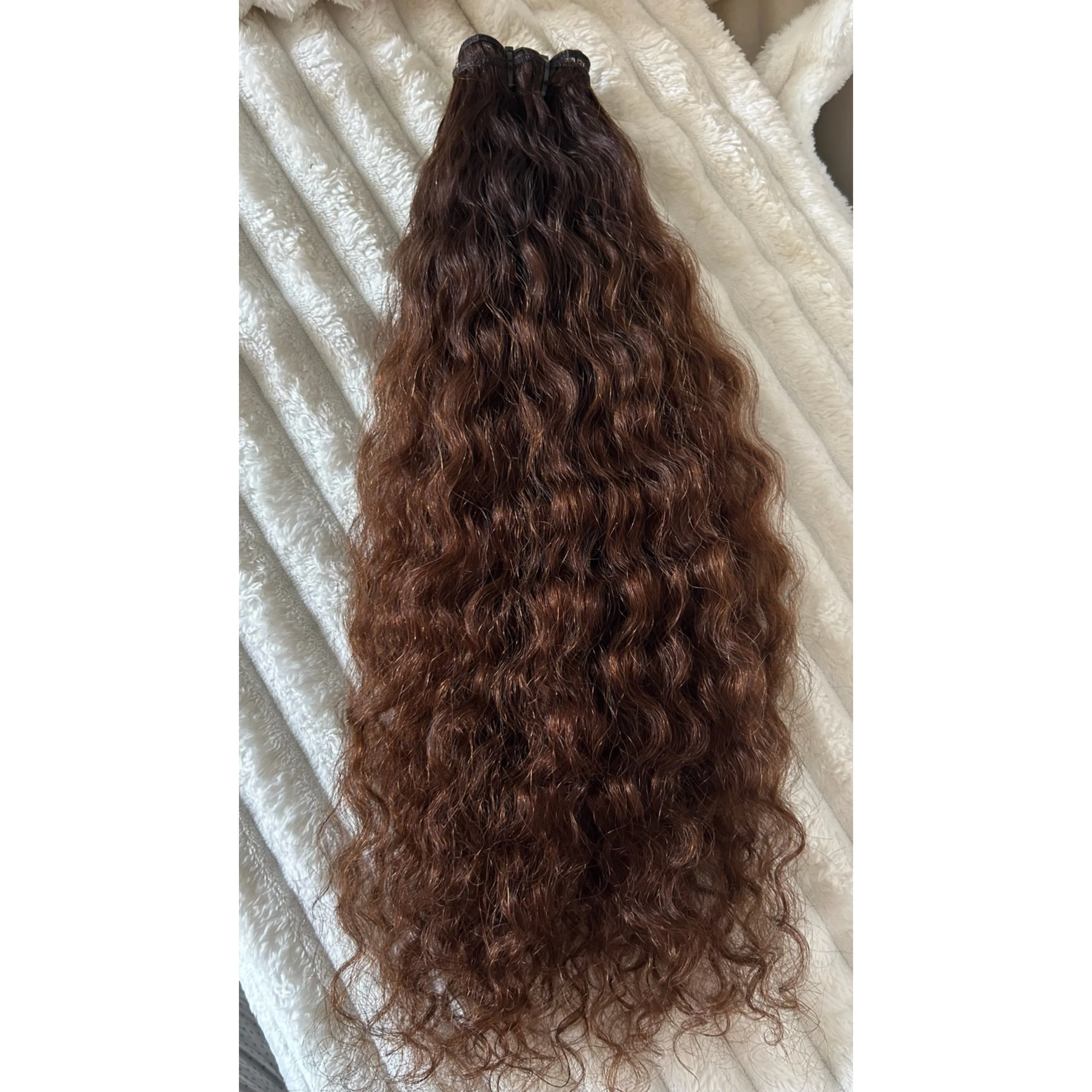 Extensiones de cabello humano de cortina 22 pulgadas, 100g  2