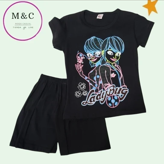 conjunto neon T-G