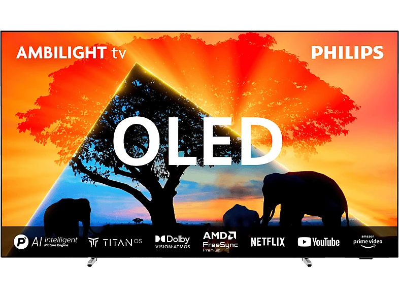 SMART TV PHILIPS 77" AMBILIGHT C/ANDROID OLED