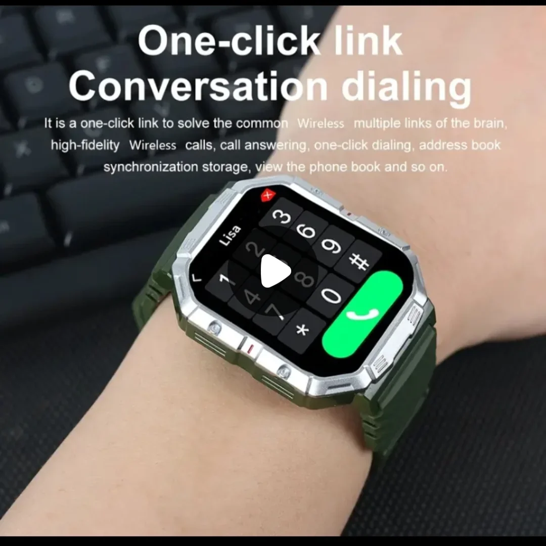 Reloj Smart grado Militar 