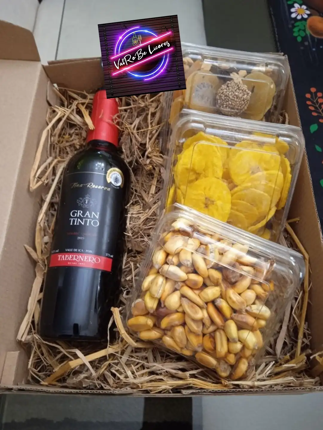 Vino con frutos secos