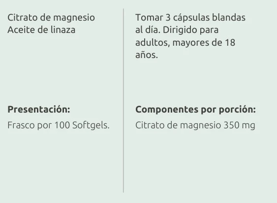 Citrato de magnesio  2
