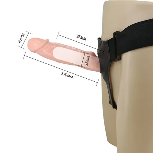Arnes Protesis Vibrador 17Cm X 5,5Cm 2