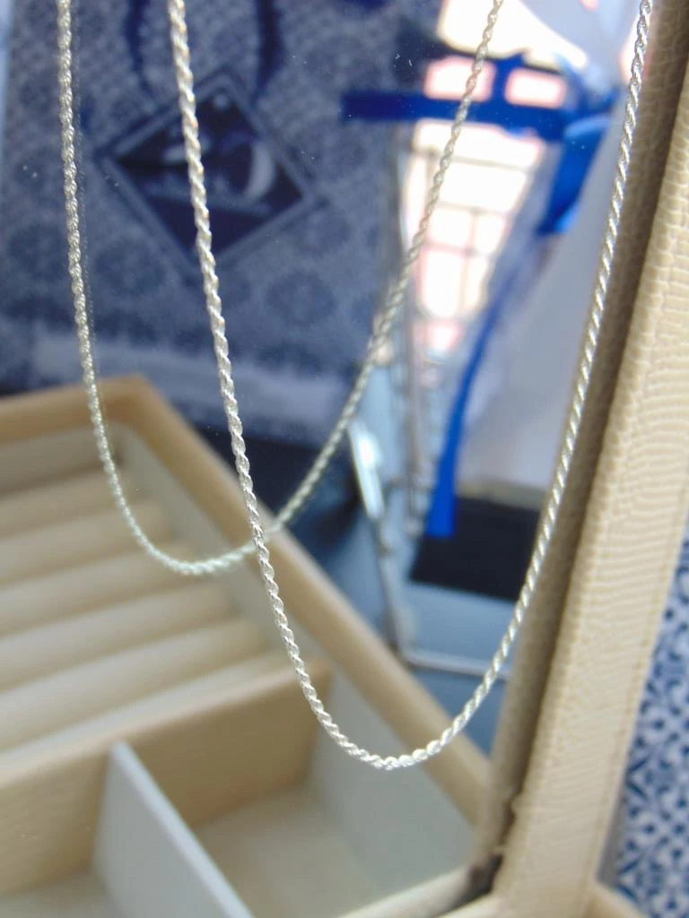 CADENA PLATA LEY 925 LAZO 1MM | 45CM 4