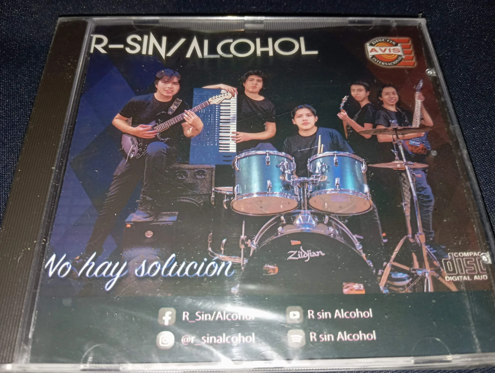 R-Sin/Alcohol - No Hay Solucion (AVIS RECORDS)(CD-R)