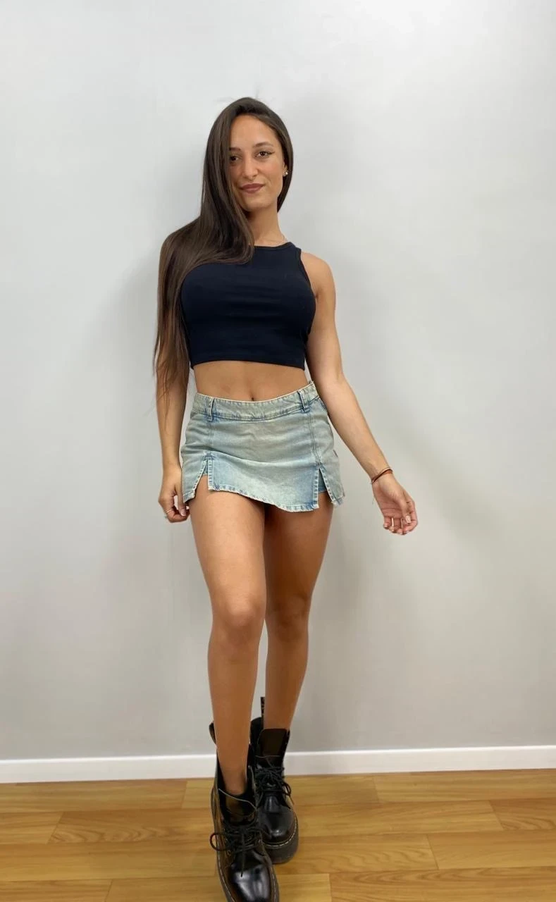 SHORT POLLERA 