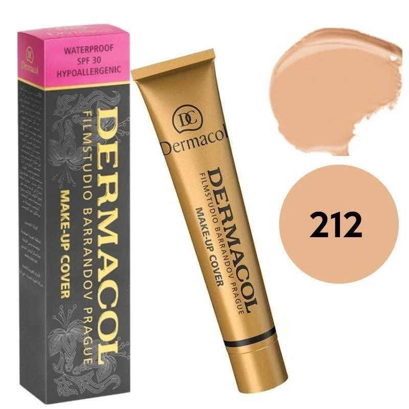 BASE DERMACOL ALTA COBERTURA CON PROTECCIÓN SOLAR SPF30  6