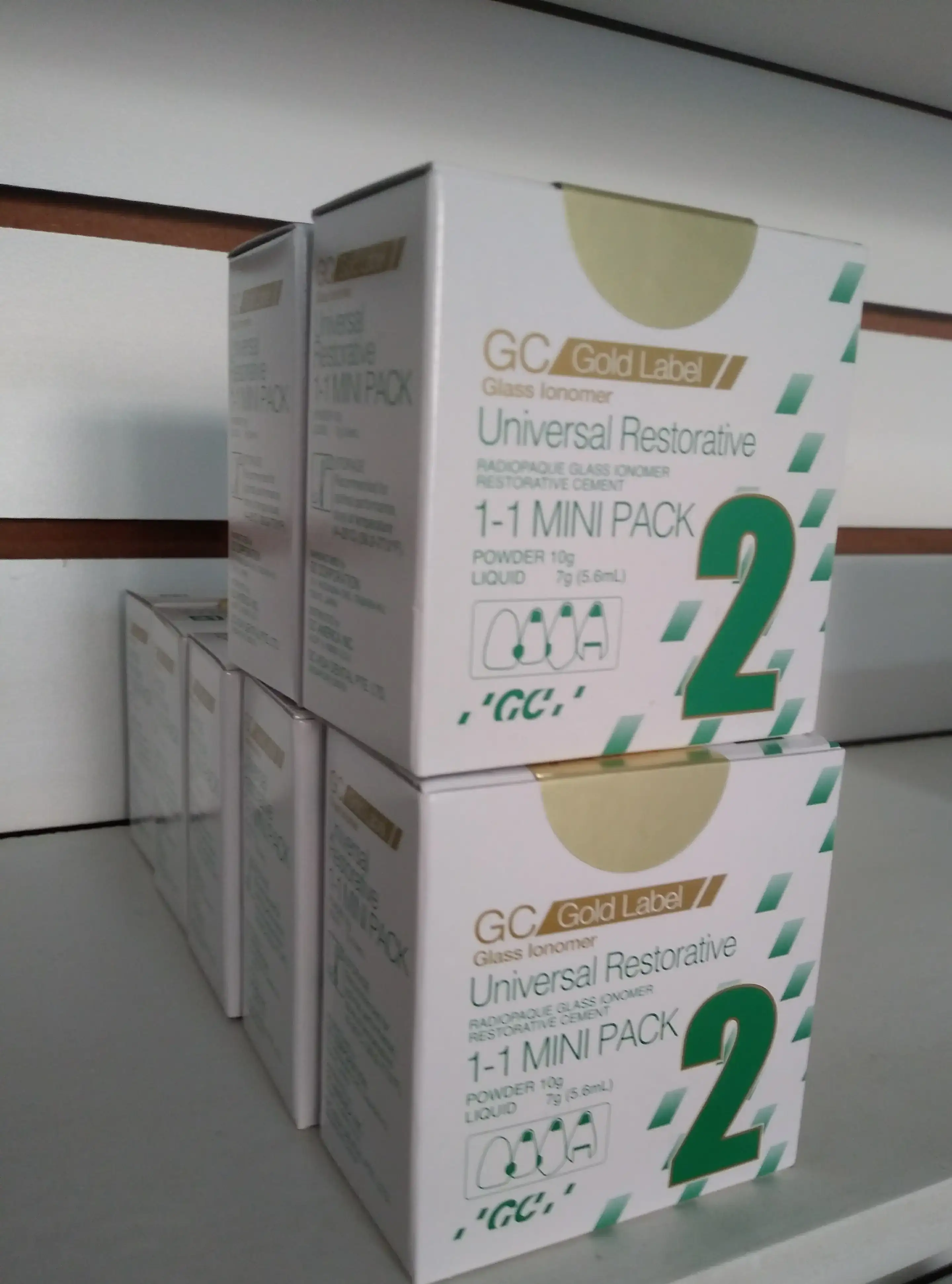 FUJI 2 MINI DE 10 G, POLVO Y LIQUIDO CAD 12/23