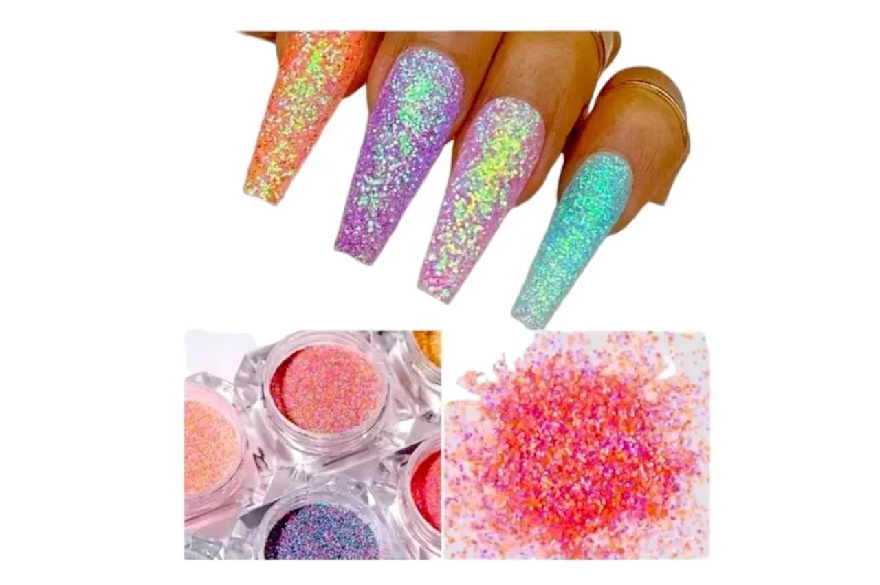 fnc decoracion para uñas efecto sugar x 6