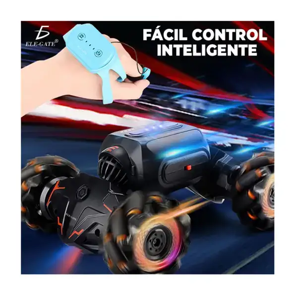 Carto Acrobático A Control Remoto Y Pulsera Inductiva 
