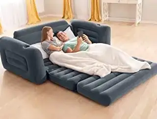 Sofá-Cama Inflable con su bomba de aire incluida 