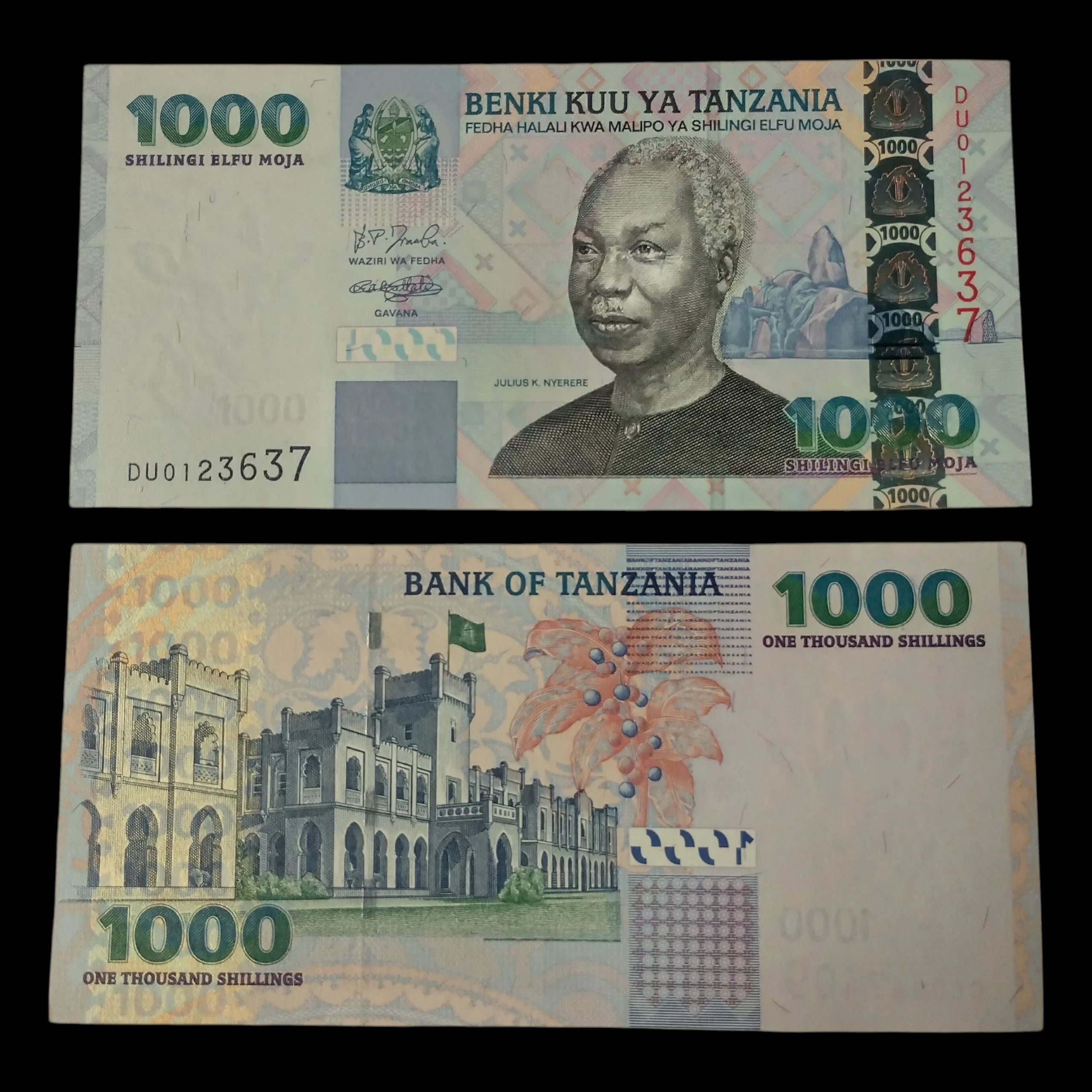 • Tanzania 1000 chelines UNC