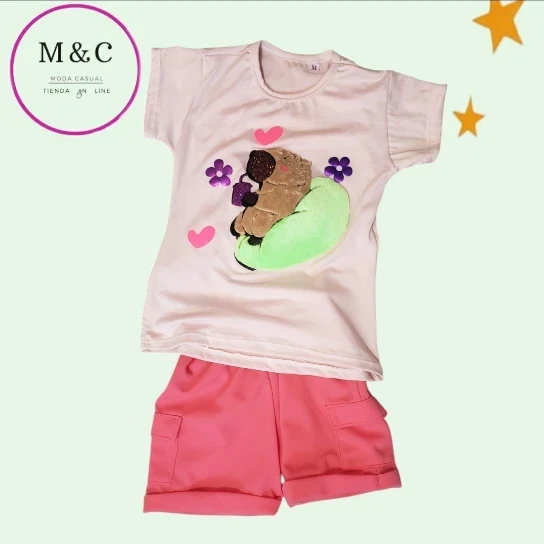 Conjunto T-M Niña 6