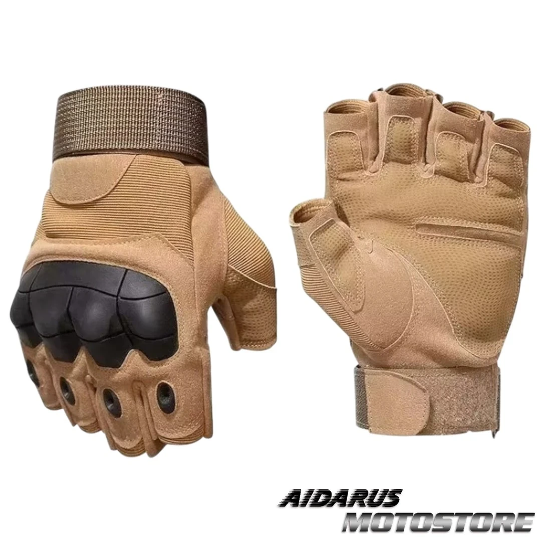 GUANTES TACTICOS CORTO SM CAMELLO