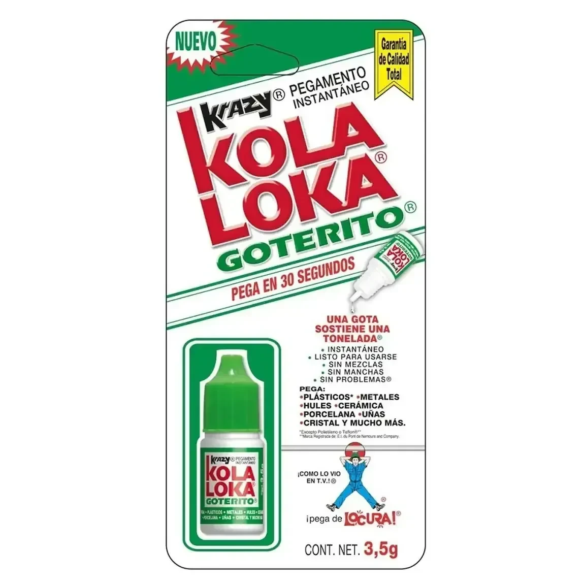 Pegamento kola loka goterito 3.5 gr 3