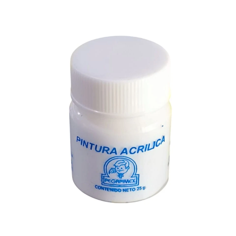 PINTURA 25 ML PEGAPIMEX BLANCO