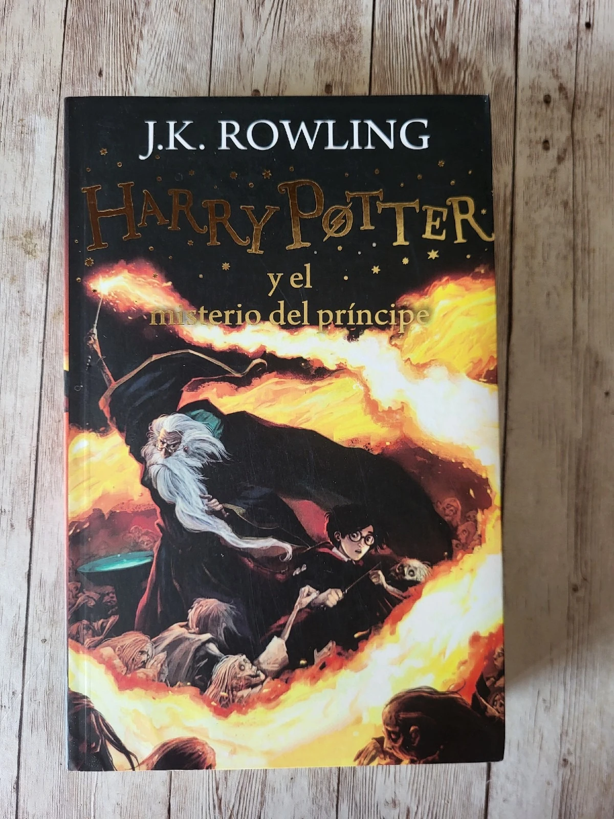 #6 Harry Potter y el misterio del príncipe/ J.K. Rowling/ Juvenil / Ficcion 