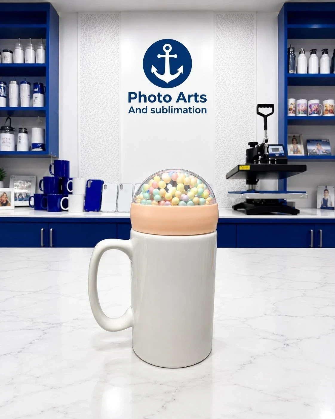 Mug Ceramica Tapa Domo