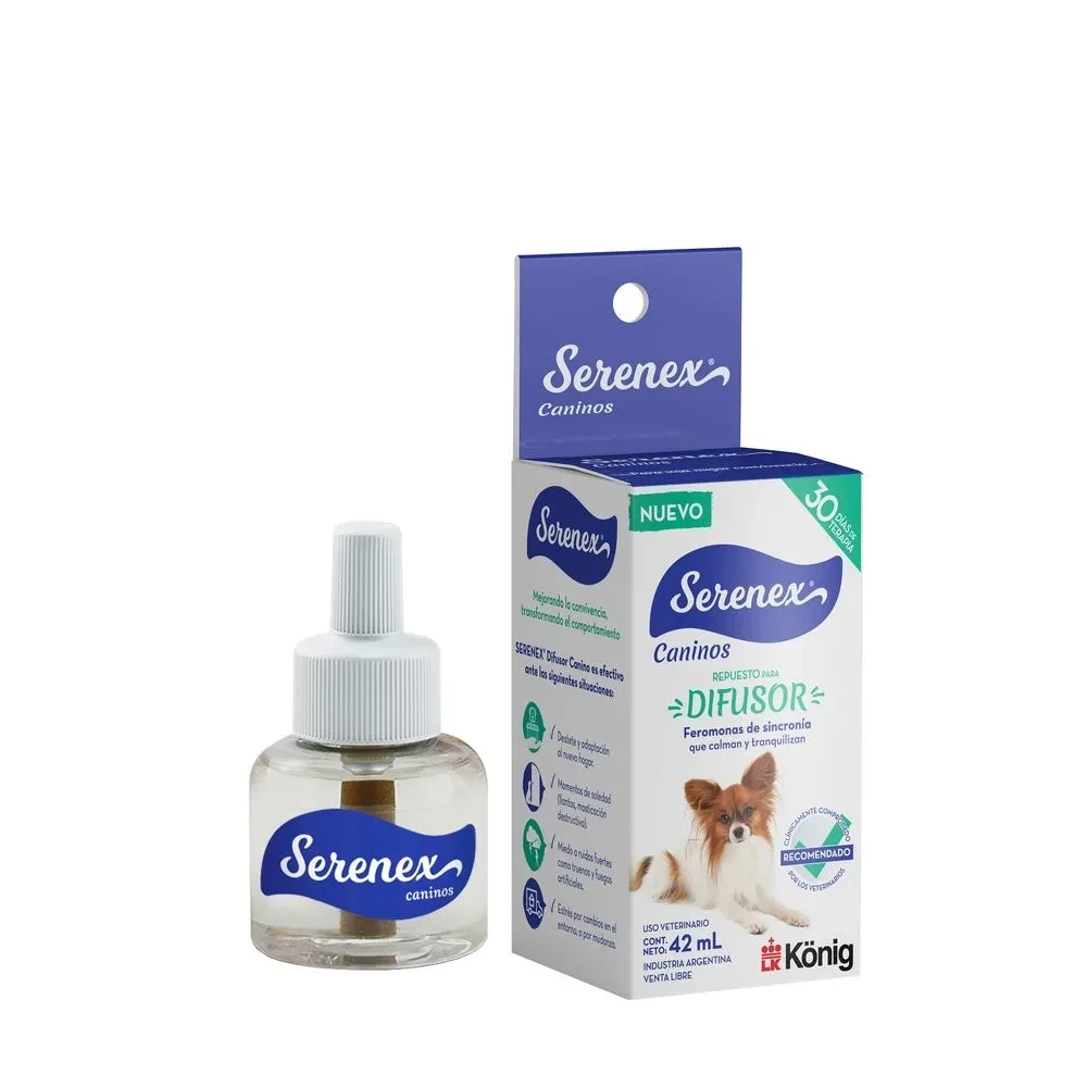 Serenex Caninos Difusor Repuesto x 42 ml