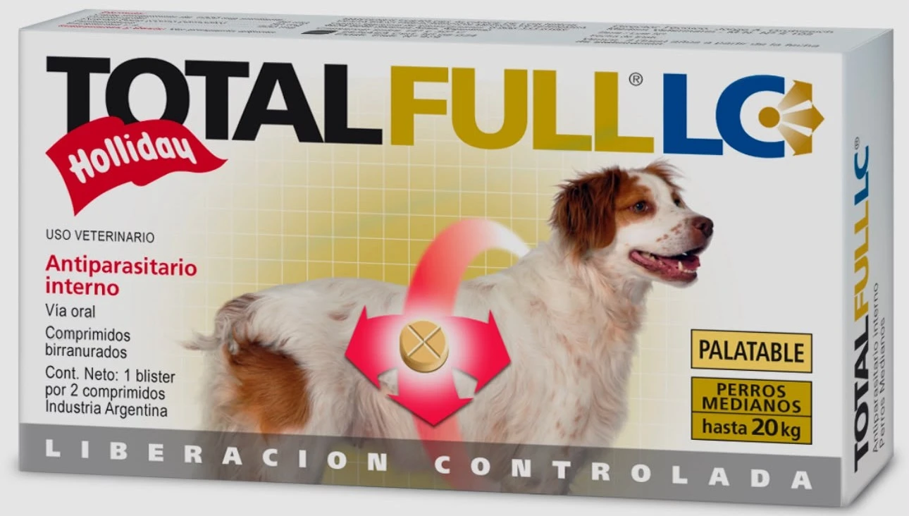 Comprimido total full hasta 20kg 