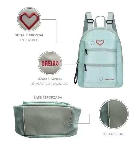 MOCHILA OREIRO LOVE 17052 9