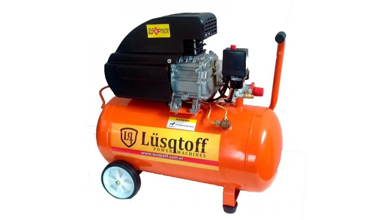 Compresor 2.5hp 50 litros lusqtoff