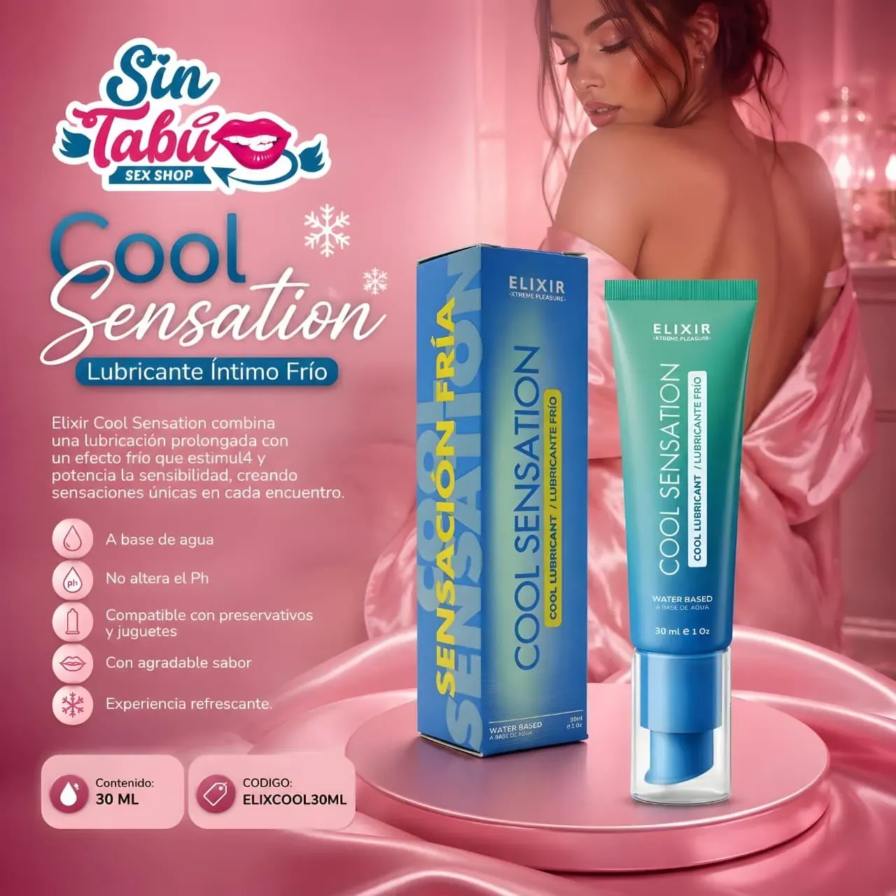 LUBRICANTE ÍNTIMO FRÍO 