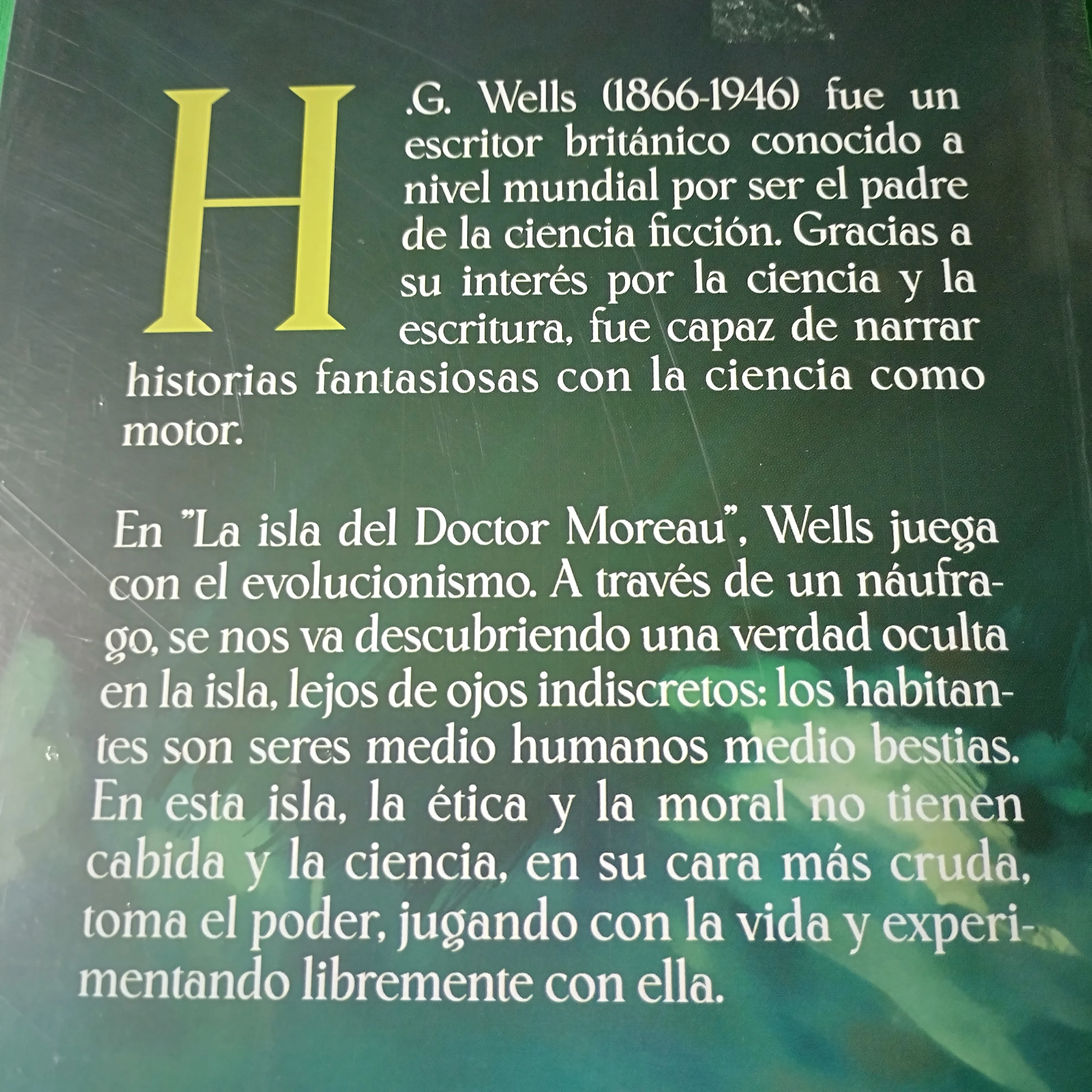 La isla del Dr Moreau , H.G. Wells nuevo  3