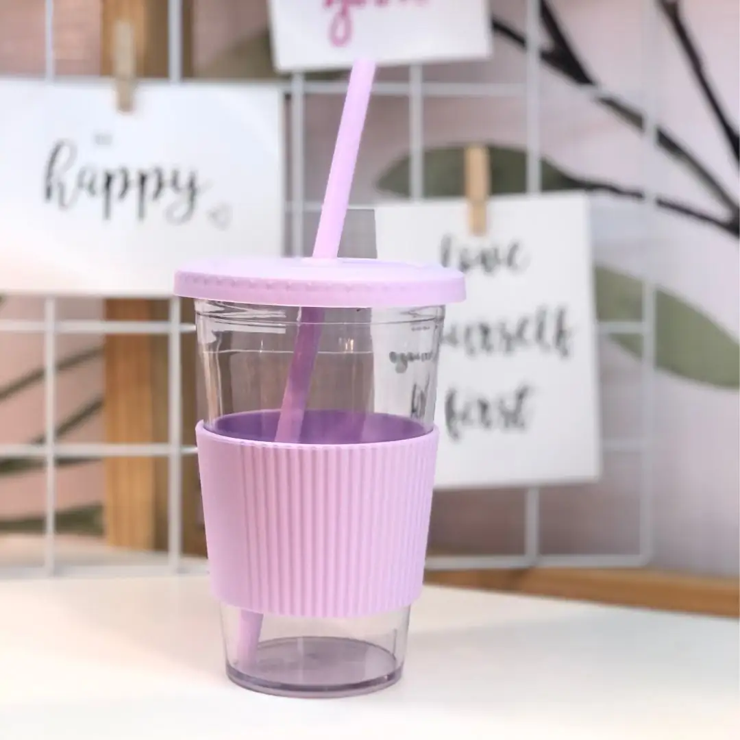 Vaso Acrilico con Sorbete y Faja. 3