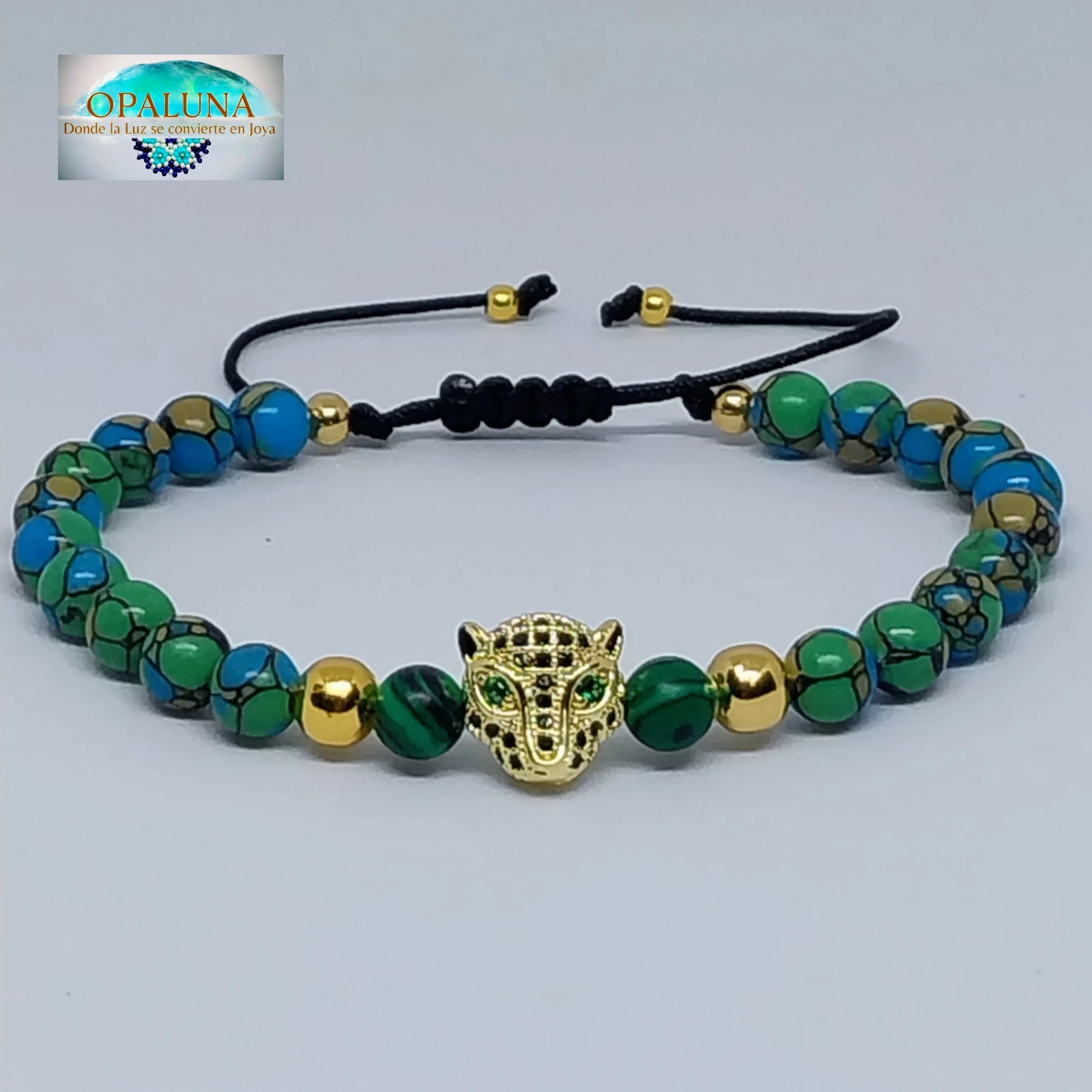 Pulsera Jaguar Dorado