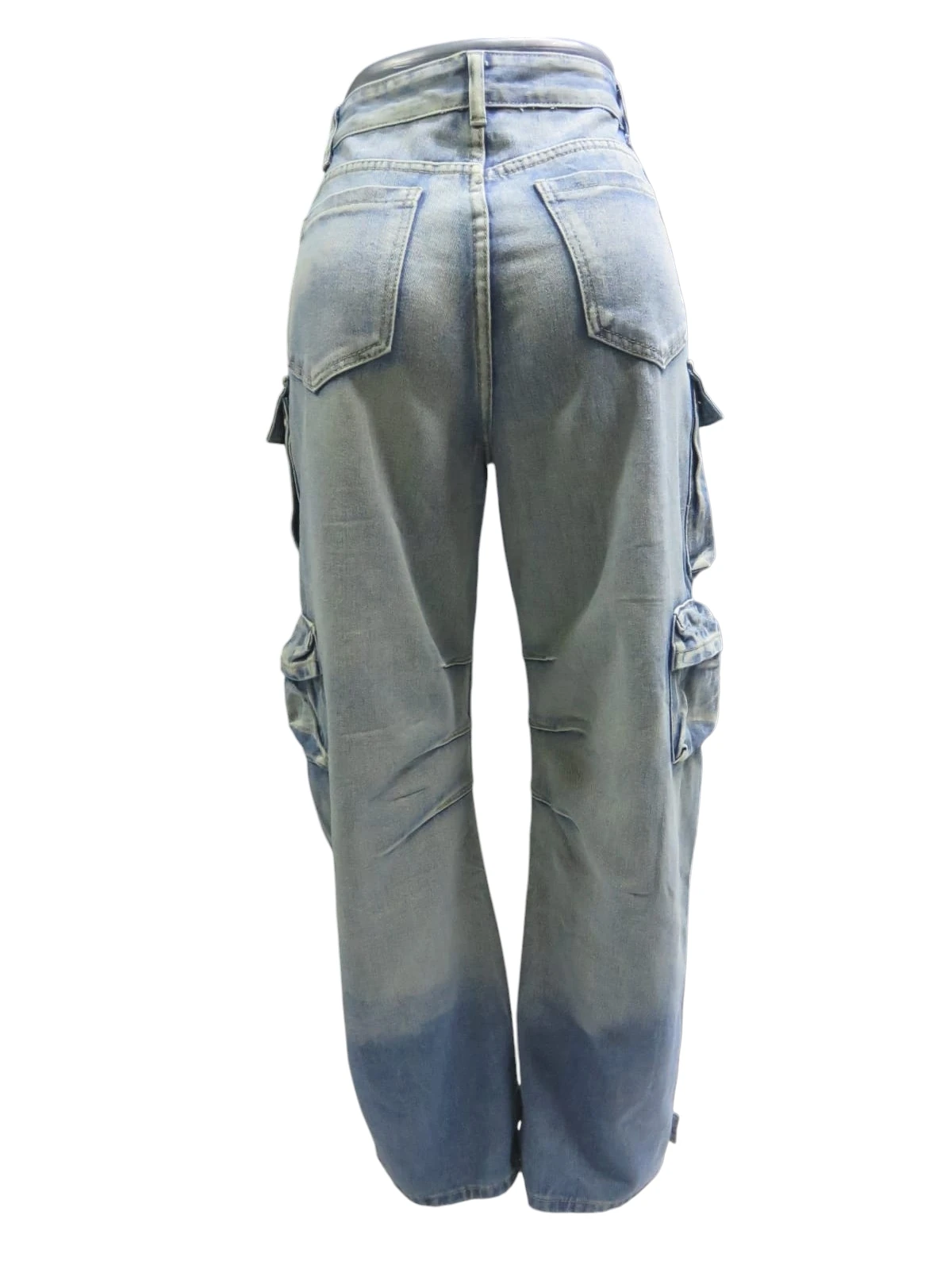 Pantalon Azul cargo 2