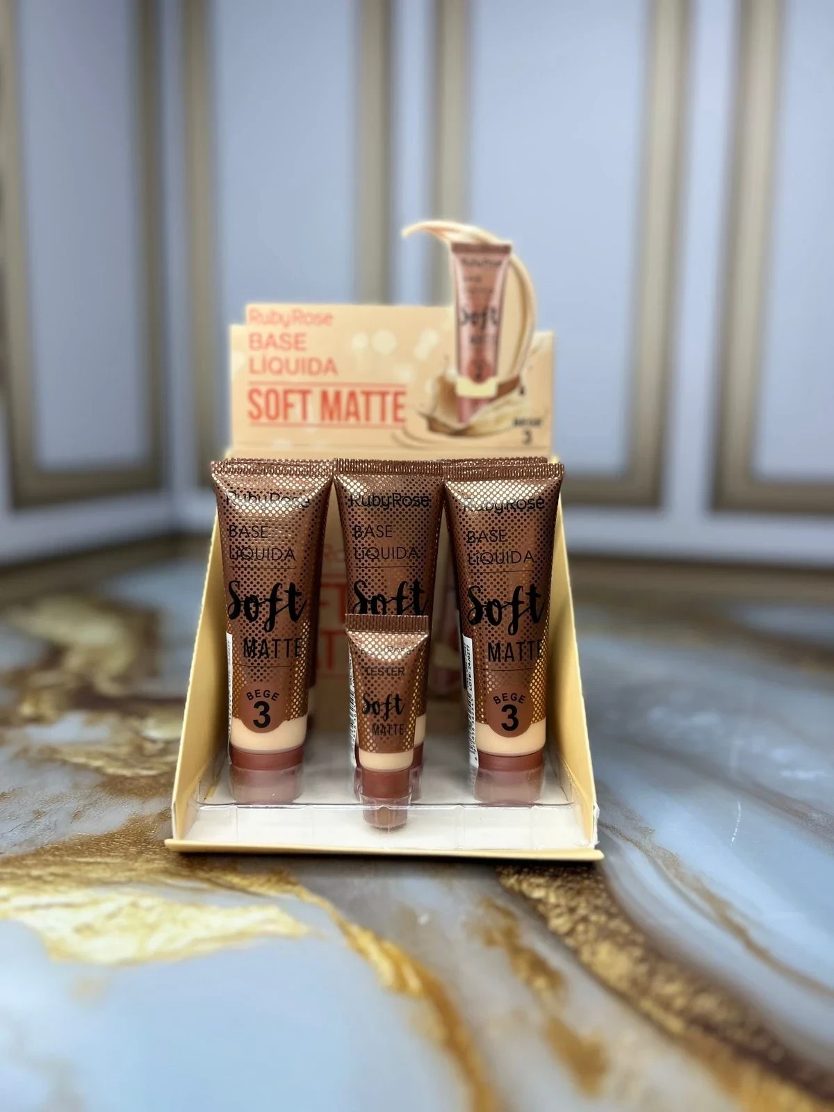 BASE LIQUIDA SOFT MATTE BEIGE 3