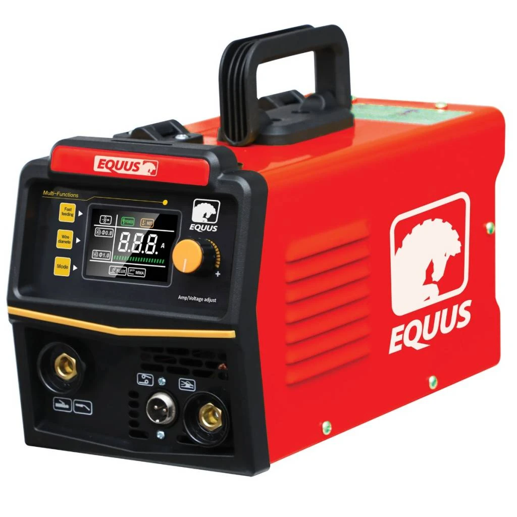 Soldadora con display digital Flux-MIG/MMA-120amp 𝙀𝙌𝙐𝙐𝙎