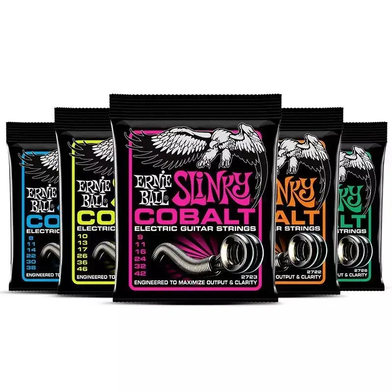 Ernie Ball-cuerdas de guitarra eléctrica de cobalto