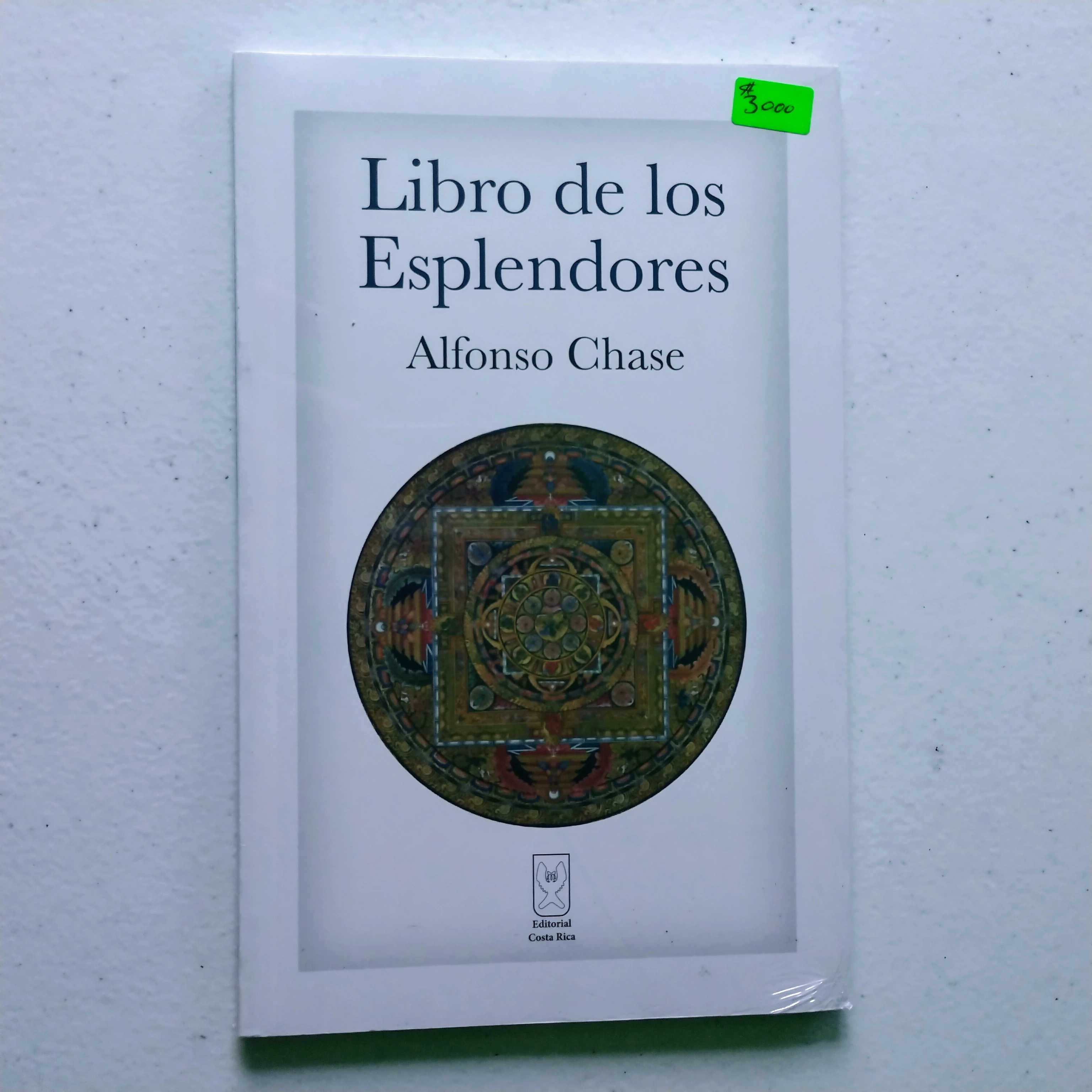 Libro de los esplendores, Alfonso Chase, nuevo