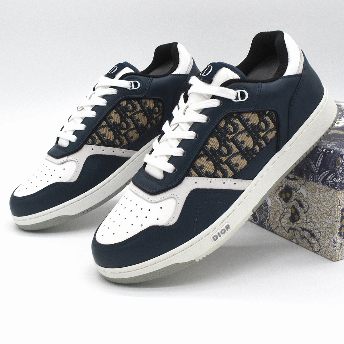 Dior B27 Azul Bajo Crema Dior Gris Beige Negro Dior Oblique Jacquard