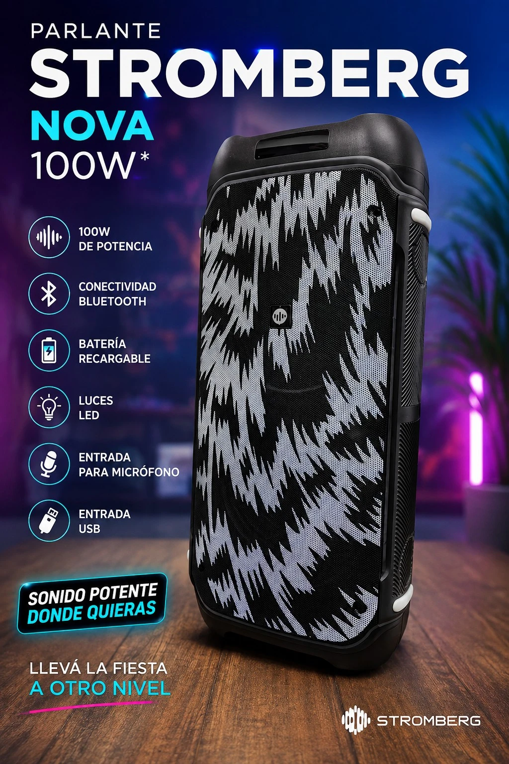 Parlante Stromberg Nova 100W