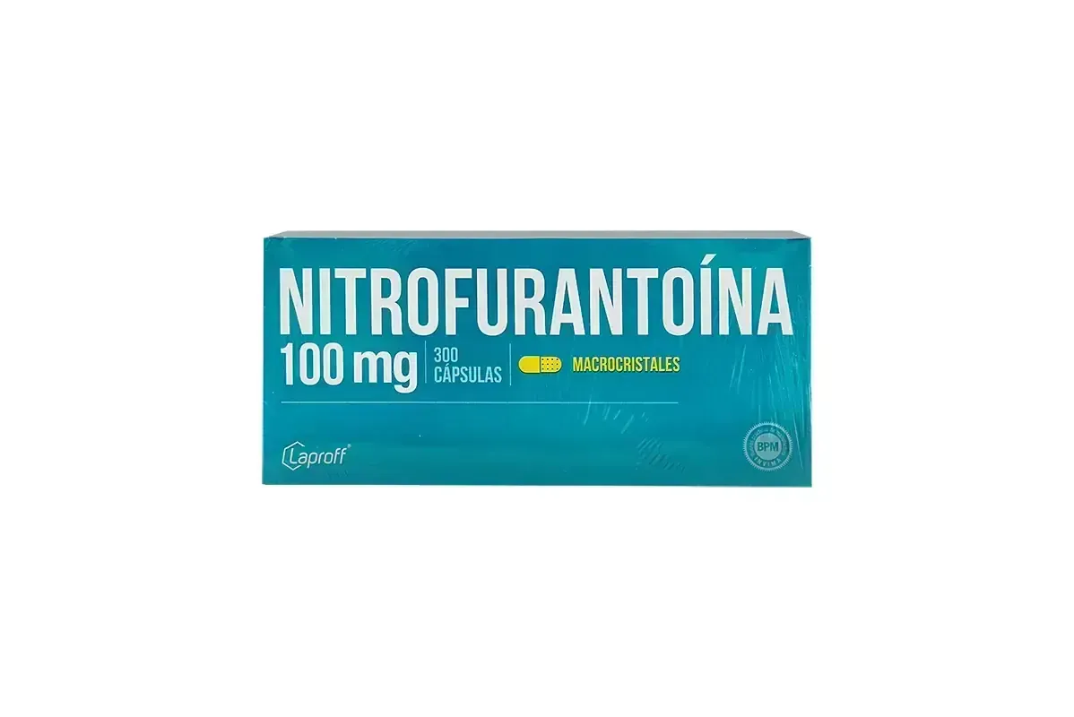 NITROFURANTOINA 100 MG X 300 CAPS LAPROFF
