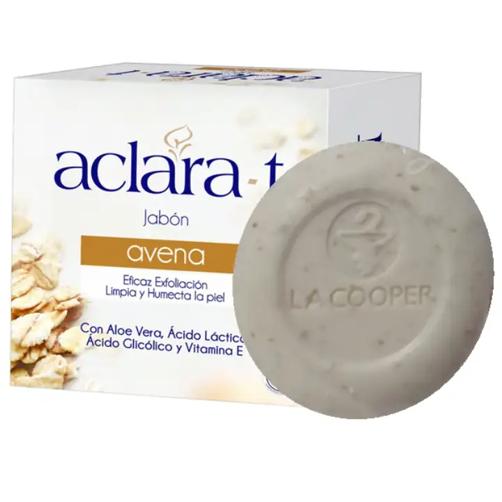 Jabon aclarat avena