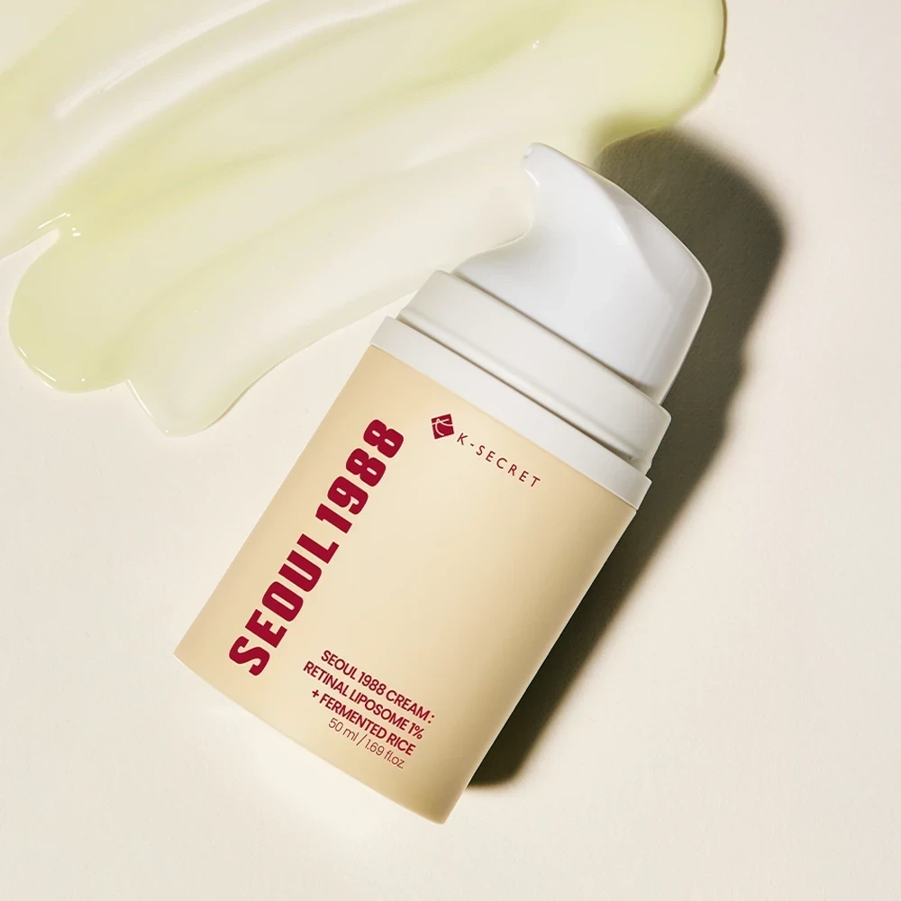 K-SECRET | Seoul 1988 Cream: Retinal Liposome 1% + Fermented Rice - 50ml
